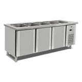 COLD SERVE OVER BAIN MARIE