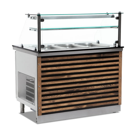 COLD SERVE OVER BAIN MARIE