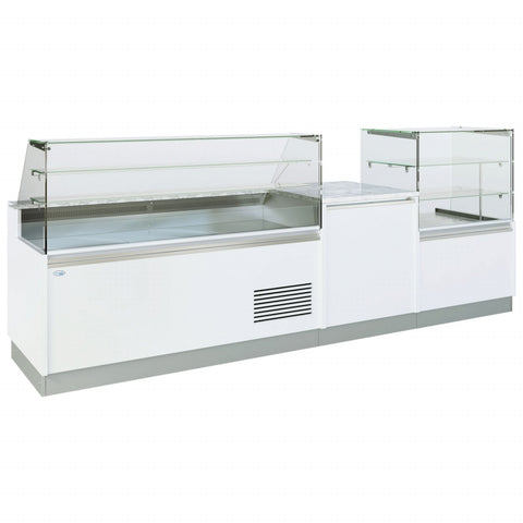 SERVE OVER COUNTER. COLD FOOD DISPLAY COUNTER.BELLINI