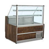 FAST FOOD HOT AND COLD DISPLAY COUNTER.