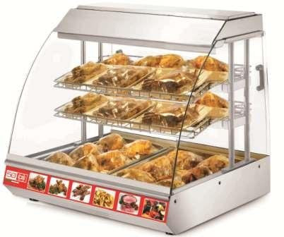 HEATED DISPLAY COUNTER - FAN ASSISTED. CB EVB 076 2R. BENZER