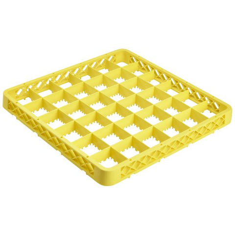 Genware 36 Compartment Extender Yellow