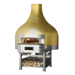 ROTATING PIZZA OVEN GAS AND WOOD FIRED