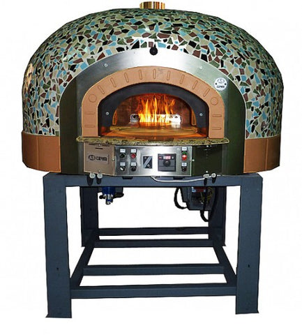 ROTATING PIZZA OVENS. GAS & WOOD FIRED