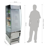 MULTI DECK DISPLAY CABINET POLAR FRIDGE. 494mm