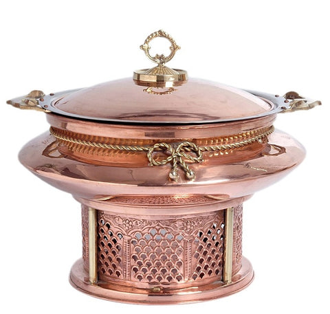COPPER CHAFING DISH SET