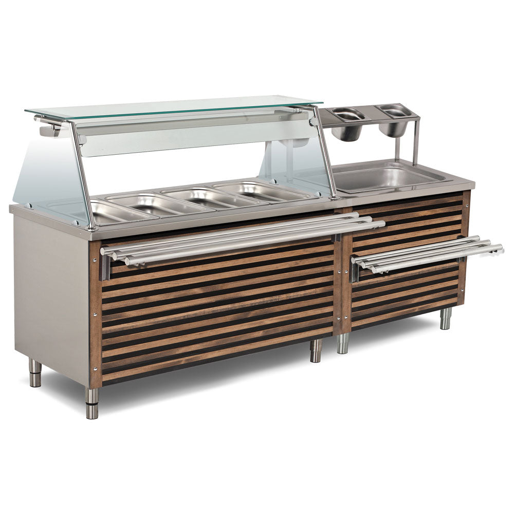 BAIN MARIE HOT COLD & NEUTRAL SERVICE UNITS | Euro Catering UK Ltd