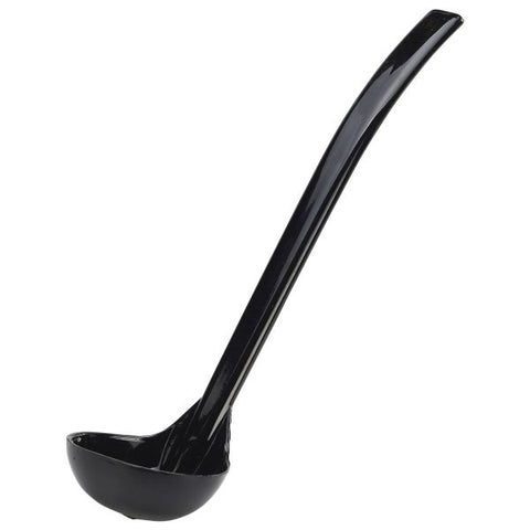 Ladle 9 1/2" 1oz Plain Black