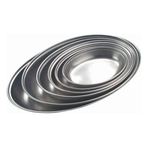 S/St. Oval Veg Dish 9"  (11261)