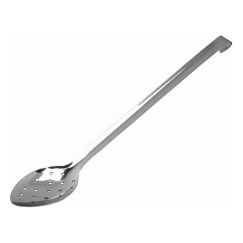 S/St.Perforated Spoon 350ml With Hook Handle