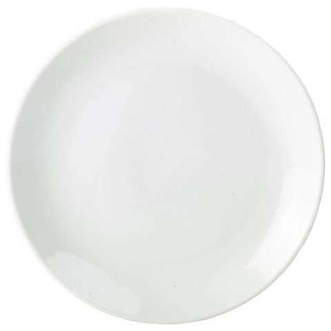 Royal Genware Coupe Plate 18cm White
