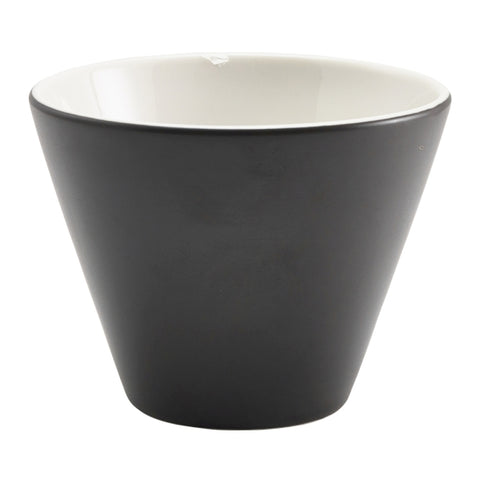 Royal Genware Conical Bowl 10.5cm Dia Matt Black
