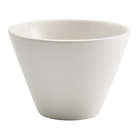 Royal Genware Conical Bowl 12cm Dia Matt White