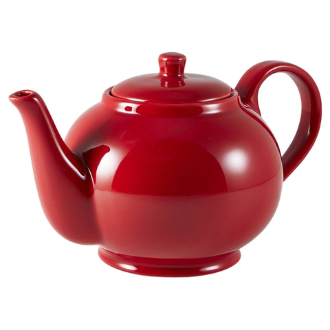 Royal Genware Teapot 45cl Red