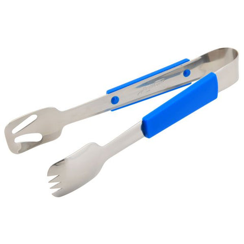 Genware Plastic Handle Buffet Tongs Blue