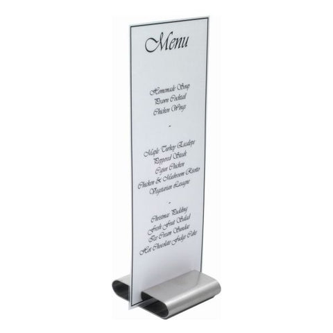 Menu Stand S/St. 3"X3"