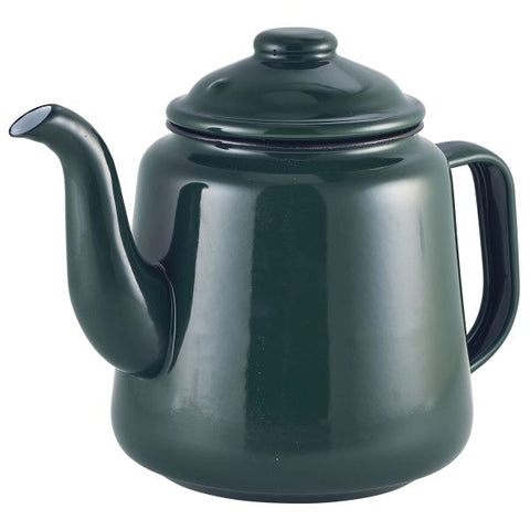 Enamel Teapot Green 1.5L