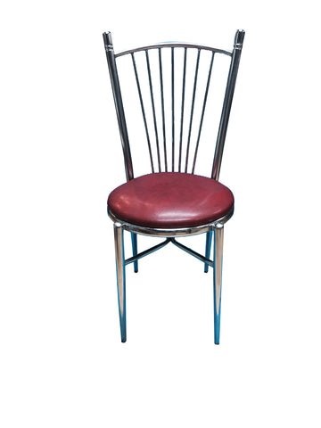 CHAIR CHROME POLISHED FRAME