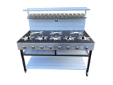 INDIAN RESTAURANT COOKER 8 BURNER