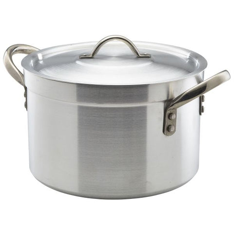 Genware H/Duty Stewpan & Lid 36cm 24.5 Litre