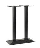 CAST IRON TABLE BASE TWIN COLUMN RECTANGULAR. APOLLO