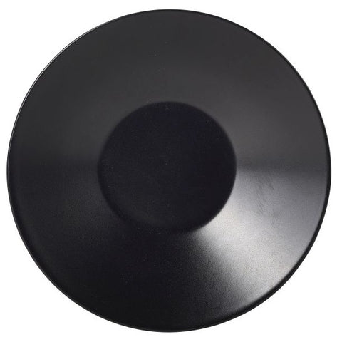 Luna Soup Plate 23 Dia x 5cm H Black Stoneware