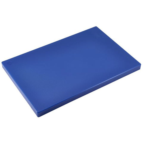 Blue Poly Cutting Board 18 x 12 x 0.5"