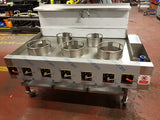 COMMERCIAL CHINESE WOK COOKER. 5 BURNER. THAI WOK COOKER 5 BURNER