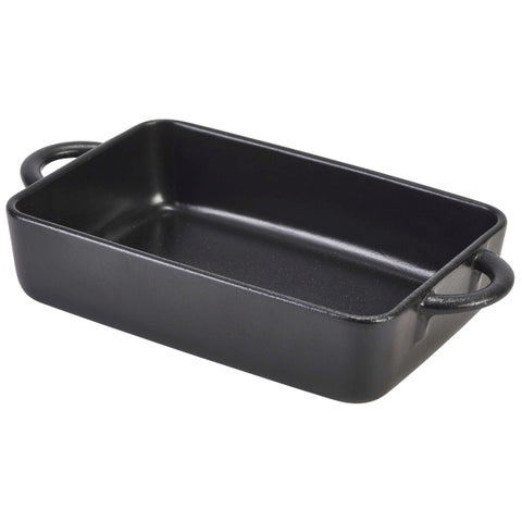 Cast Iron Effect Rectangular Dish 16 x 10.5 x 4cm