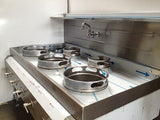 COMMERCIAL CHINESE WOK COOKER. 5 BURNER. THAI WOK COOKER 5 BURNER
