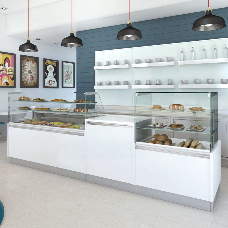 SERVE OVER COUNTER. COLD FOOD DISPLAY COUNTER.BELLINI