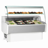 SERVE OVER COUNTER. COLD FOOD DISPLAY COUNTER