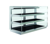 DISPLAY COUNTER DROP IN HEATED CERAMIC. ELEGANCE. UBERT. EMAINOX.