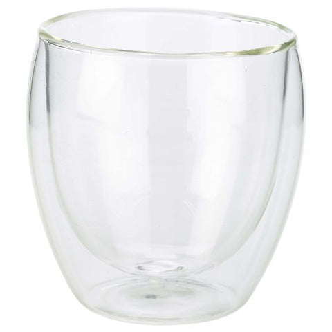 Double Walled Coffee Glass 25cl / 8.75oz