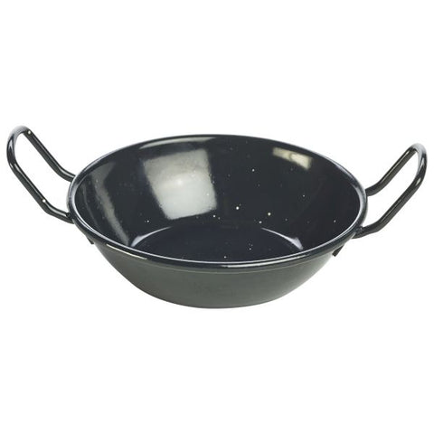 Black Enamel Dish 14cm