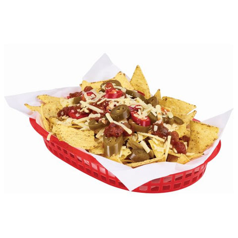 Fast Food Basket Red 27.5 x 17.5cm
