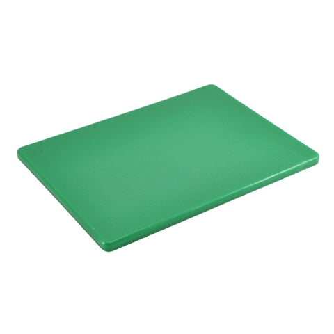 Green Poly Cutting Board 18 x 12 x 0.5"