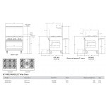INDUSTRIAL GAS COOKER AMERICAN RANGE AR10 - 10 BURNER