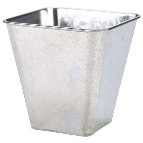 Galvanised Steel Flared Serving Tub 10 x 10 x 10cm