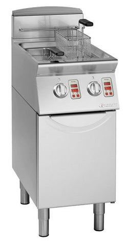 GIORIK SINGLE TANK- ELECTRIC FRYER. FREE STANDING. FE7207M - 8+8 LTR