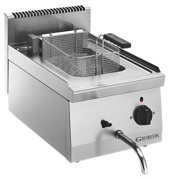 GIORIK SINGLE TANK. ELECTRIC FRYER. TABLE TOP. SNACK 60 LFE4910 - 10 LTR