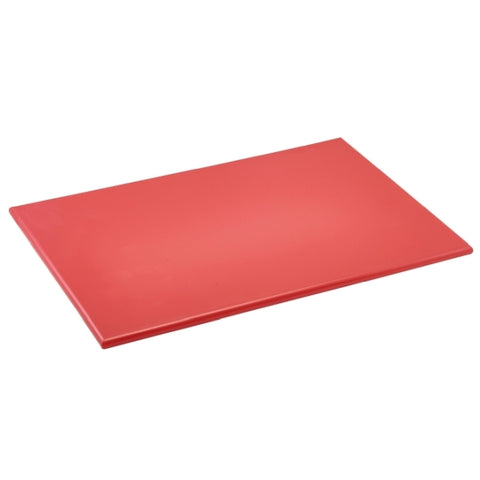 High Density Cutting Board 18 x 12 x 0.5" Red