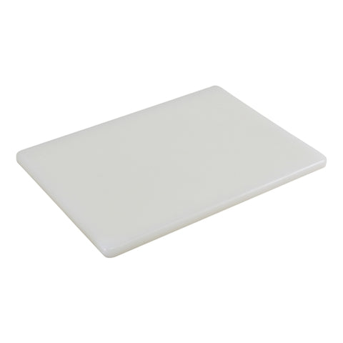 High Density Cutting Board 18 x 12 x 0.5" White