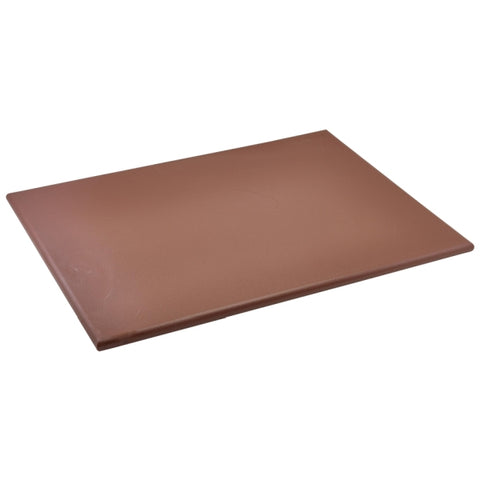 High Density Cutting Board 18 x 24 x 0.75" Brown