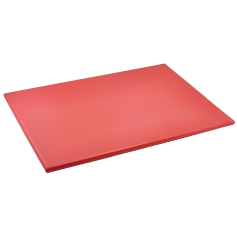 High Density Cutting Board 18 x 24 x 0.75" Red