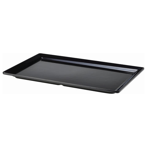 Black Melamine Platter GN 1/1 Size 53 X 32cm