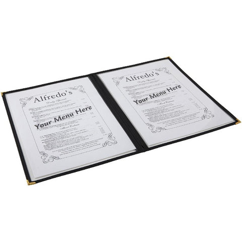 American Style Clear Menu Holder - 2 Page