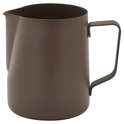 Non-Stick Brown Milk Jug 600ml/20oz.340ml/12oz.