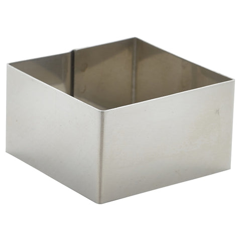Stainless Steel Square Mousse Ring 6x3.5cm