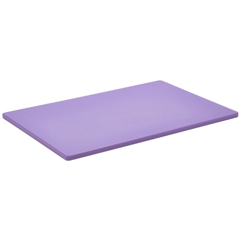 Purple Poly Cutting Board 18 x 12 x 0.5"